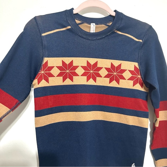 Free People Movement Myoko Base Layer Thermal Long Sleeve Aztec Fair Isle M L - Picture 7 of 12